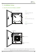 Предварительный просмотр 17 страницы ZKTeco Atlas Bio Series Installation Manual