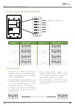 Предварительный просмотр 25 страницы ZKTeco Atlas Bio Series Installation Manual