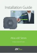 Preview for 1 page of ZKTeco Atlas x60 Series Installation Manual