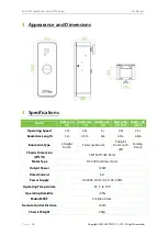 Preview for 9 page of ZKTeco BGM1000 Series User Manual