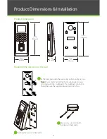 Предварительный просмотр 5 страницы ZKTeco BioPro SA20 Quick Start Manual