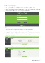 Предварительный просмотр 24 страницы ZKTeco C5S120 User Manual