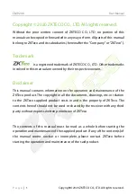 Preview for 2 page of ZKTeco CMP-200 Series User Manual