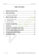 Preview for 8 page of ZKTeco CMP-200 Series User Manual