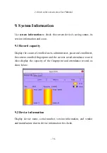 Предварительный просмотр 79 страницы ZKTeco F18I User Manual