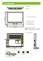 Предварительный просмотр 2 страницы ZKTeco FaceKiosk-H10A Quick Start Manual