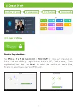 Предварительный просмотр 8 страницы ZKTeco FaceKiosk-H13A Quick Start Manual