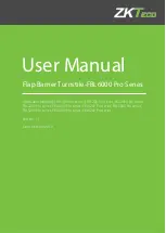 ZKTeco FBL1000 Pro Series User Manual предпросмотр