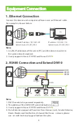 Предварительный просмотр 7 страницы ZKTeco Horus Quick Start Manual