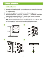 Предварительный просмотр 4 страницы ZKTeco KF1000 Series Quick Start Manual