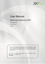 Предварительный просмотр 1 страницы ZKTeco LD01 User Manual