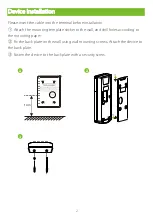 Предварительный просмотр 3 страницы ZKTeco LF10 Quick Start Manual