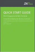 ZKTeco PA10 Quick Start Manual preview