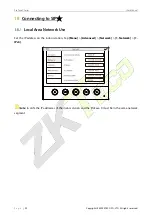 Preview for 91 page of ZKTeco ProFace X Series User Manual