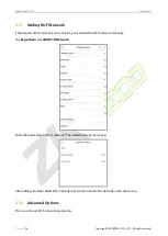 Предварительный просмотр 39 страницы ZKTeco SpeedFace M1 User Manual