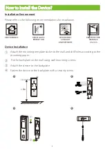 Предварительный просмотр 2 страницы ZKTeco SpeedFace-V3L Installation Manual