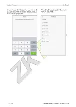 Предварительный просмотр 71 страницы ZKTeco SpeedFace-VSL Series User Manual