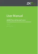 Предварительный просмотр 1 страницы ZKTeco TF1600 ZKTeco User Manual