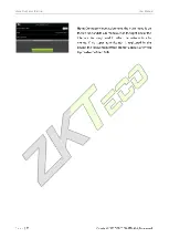 Предварительный просмотр 39 страницы ZKTeco uFace Plus Series User Manual