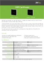 Preview for 1 page of ZKTeco UR10RW-E Quick Start Manual