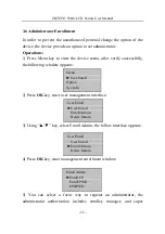 Предварительный просмотр 28 страницы ZKTeco White LCD Series User Manual