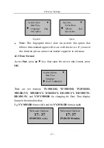 Предварительный просмотр 33 страницы ZKTeco White LCD Series User Manual