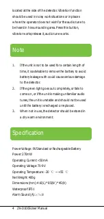 Preview for 6 page of ZKTeco ZK-D100S User Manual