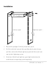 Preview for 11 page of ZKTeco ZK-D1065S User Manual