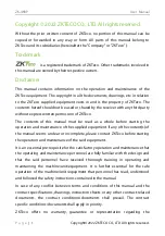 Preview for 2 page of ZKTeco ZK-IWBP User Manual