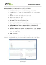 Preview for 22 page of ZKTeco ZK-LPR Car ID User Manual