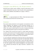 Preview for 2 page of ZKTeco ZK-MD6000 Series User Manual And Installation Manual