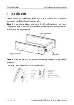 Preview for 14 page of ZKTeco ZK-MD6000 Series User Manual And Installation Manual