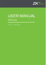 ZKTeco ZK55 Series User Manual preview