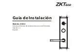 Preview for 15 page of ZKTeco ZL500 Installation Manual