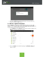 Preview for 20 page of ZKTeco ZPAD+ User Manual