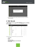 Preview for 21 page of ZKTeco ZPAD+ User Manual