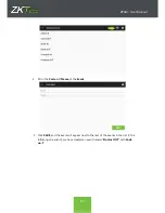 Предварительный просмотр 27 страницы ZKTeco ZPAD+ User Manual