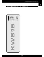 Preview for 16 page of ZKX Audio KW815 User Manual