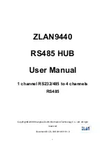 Предварительный просмотр 1 страницы ZLAN ZLAN9440 User Manual