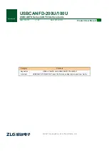 Preview for 1 page of ZLG USBCANFD Series Product User Manual