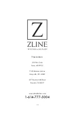 Preview for 66 page of Zline ATTAINABLE LUXURY AWD-30 Installation Manual And User'S Manual