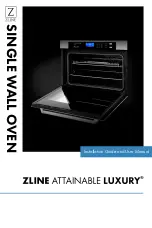 Предварительный просмотр 1 страницы Zline Autograph AWSZ30CB Installation Manual And User'S Manual