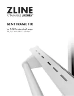 Zline BENT FRAME FIX RA Quick Start Manual preview