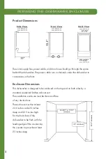 Preview for 8 page of Zline DW7713-24 Installation Manual And User'S Manual