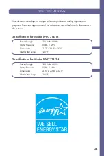 Preview for 27 page of Zline DW7713-24 Installation Manual And User'S Manual