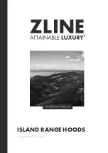 Zline ISLAND Instruction Manual preview