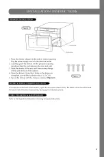 Preview for 11 page of Zline MWD-1-BS Installation Manual And User'S Manual