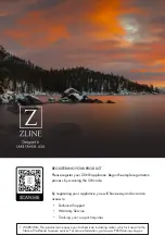 Preview for 2 page of Zline RBIV-30 Installation Manual And User'S Manual