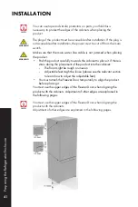 Preview for 46 page of Zline RBIV-30 Installation Manual And User'S Manual