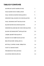 Preview for 8 page of Zline RK62342 Installation Manual And User'S Manual